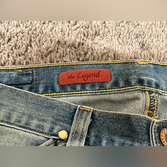 AG Adriano Goldschmied The Legend Bootcut Jeans Mid Rise Stretch Light Size 26 - Picture 4 of 10